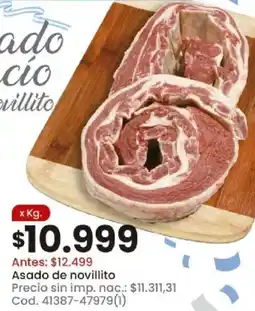 Coto Asado de novillito oferta