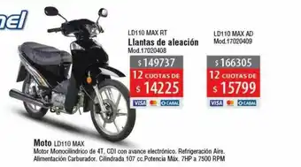 Casa Silvia Moto Ld110 Max oferta