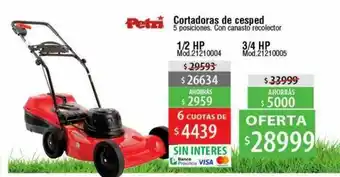 Casa Silvia Cortadoras De Cesped Petri oferta