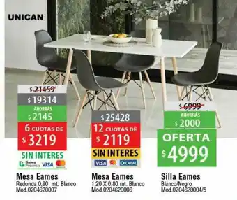 Casa Silvia Mesa Eames Silla Eames oferta