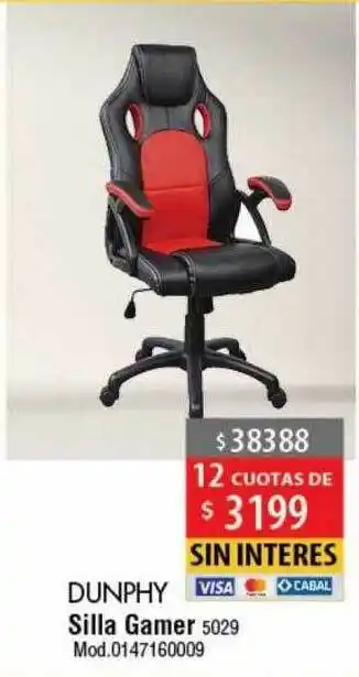 Casa Silvia Dunphy Silla Gamer oferta
