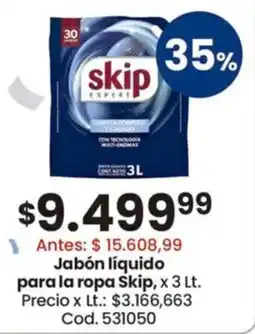 Coto Skip jabón líquido para la ropa oferta