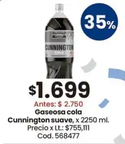 Coto Cunnington gaseosa cola suave oferta