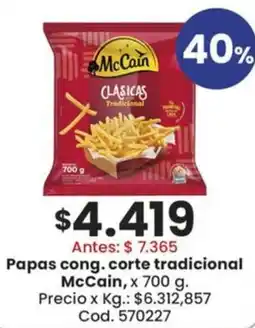 Coto McCain papas cong. corte tradicional oferta