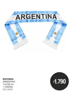 Atomo Conviene Bufanda argentina oferta