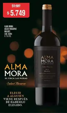 Makro Alma mora malbec cab. sauv. oferta