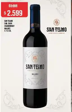 Makro San telmo cab. sauv. chardonnay malbec oferta