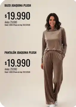 Supermercados Tadicor Buzo joaquina plush oferta