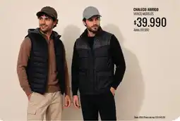 Supermercados Tadicor Chaleco abrigo varios modelos oferta