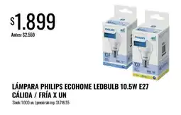Supermercados Tadicor Lámpara philips ecohome ledbulb oferta