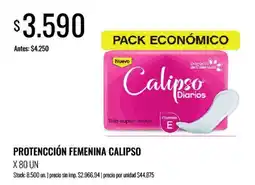 Supermercados Tadicor Calipso protencción femenina oferta
