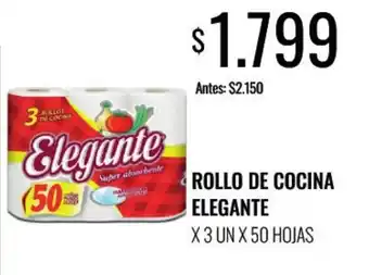 Supermercados Tadicor Elegante rollo de cocina oferta