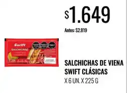 Supermercados Tadicor Swift salchichas de viena clásicas oferta