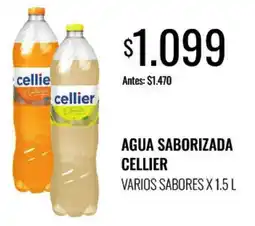 Supermercados Tadicor Cellier agua saborizada varios sabores oferta