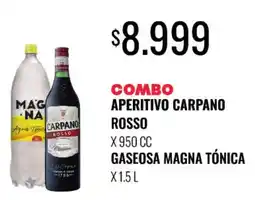 Supermercados Tadicor Carpano rosso aperitivo oferta