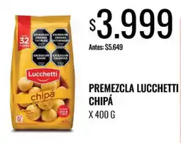 Supermercados Tadicor Lucchetti premezcla chipá oferta