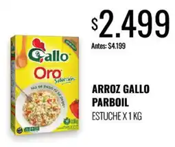 Supermercados Tadicor Gallo parboil arroz estuche oferta