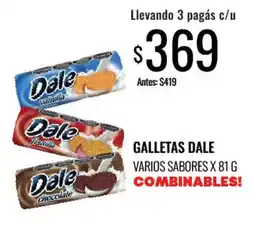 Supermercados Tadicor Dale galletas varios sabores oferta