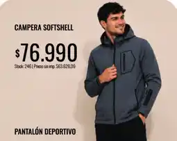 Supermercados Tadicor Softshell campera oferta