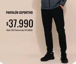 Supermercados Tadicor Pantalón deportivo oferta