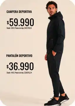 Supermercados Tadicor Campera deportiva oferta