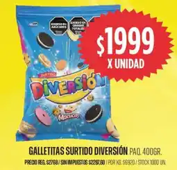 Supermercados Vea Diversión galletitas surtido paq. oferta