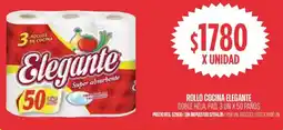 Supermercados Vea Elegante rollo cocina doble hoja, paq. oferta