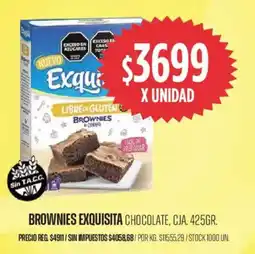 Supermercados Vea Exquisita brownies chocolate, cja. oferta