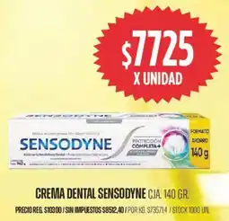 Supermercados Vea Sensodyne crema dental cja. oferta