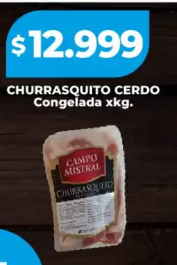 Supermayorista Vital Churrasquito cerdo congelada oferta