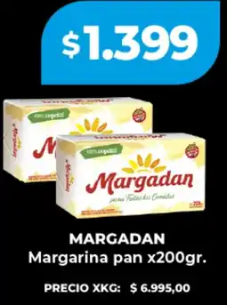 Supermayorista Vital Margadan margarina pan oferta