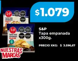 Supermayorista Vital S&P tapa empanada oferta