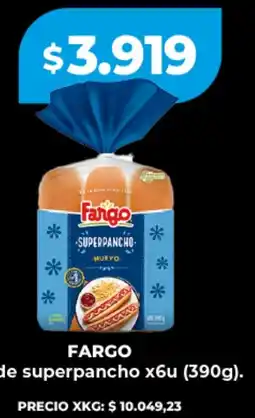 Supermayorista Vital Fargo pan de superpancho oferta