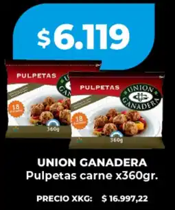Supermayorista Vital Union ganadera pulpetas carne oferta