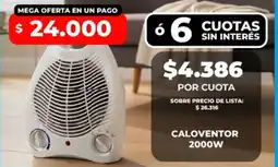 Supermayorista Vital Caloventor oferta