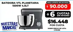 Supermayorista Vital Batidora vtl planetaria oferta