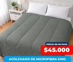 Supermayorista Vital Acolchado de microfibra king oferta