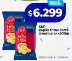 Supermayorista Vital S&P papas fritas corte americano oferta