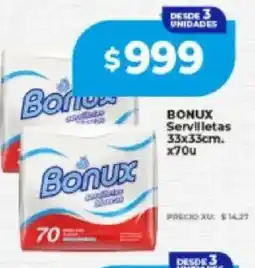 Supermayorista Vital Bonux servilletas oferta