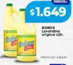 Supermayorista Vital Bonux lavandina original oferta