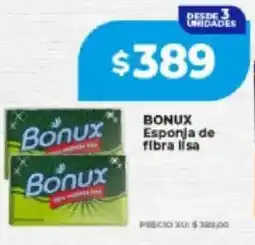 Supermayorista Vital Bonux esponja de fibra lisa oferta