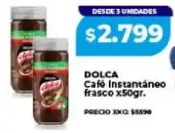 Supermayorista Vital Dolca café instantáneo frasco oferta
