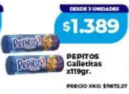 Supermayorista Vital Pepitos! galletitas oferta