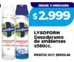 Supermayorista Vital Lysoform desodorante de ambientes oferta