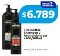 Supermayorista Vital Tresemme shampoo y acondicionador oferta