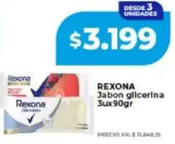 Supermayorista Vital Rexona jabon glicerina oferta