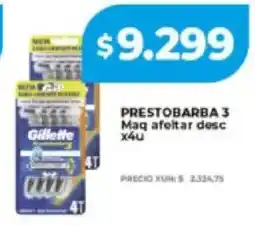 Supermayorista Vital Gillette prestobarba 3 maq afeltar desc oferta