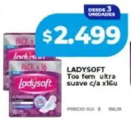 Supermayorista Vital Ladysoft toa fem ultra suave c/a oferta