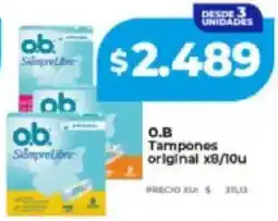 Supermayorista Vital O.B tampones original oferta