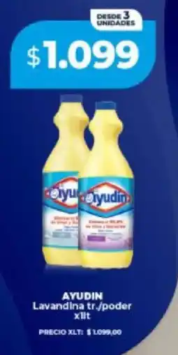 Supermayorista Vital Ayudín lavandina tr./poder oferta